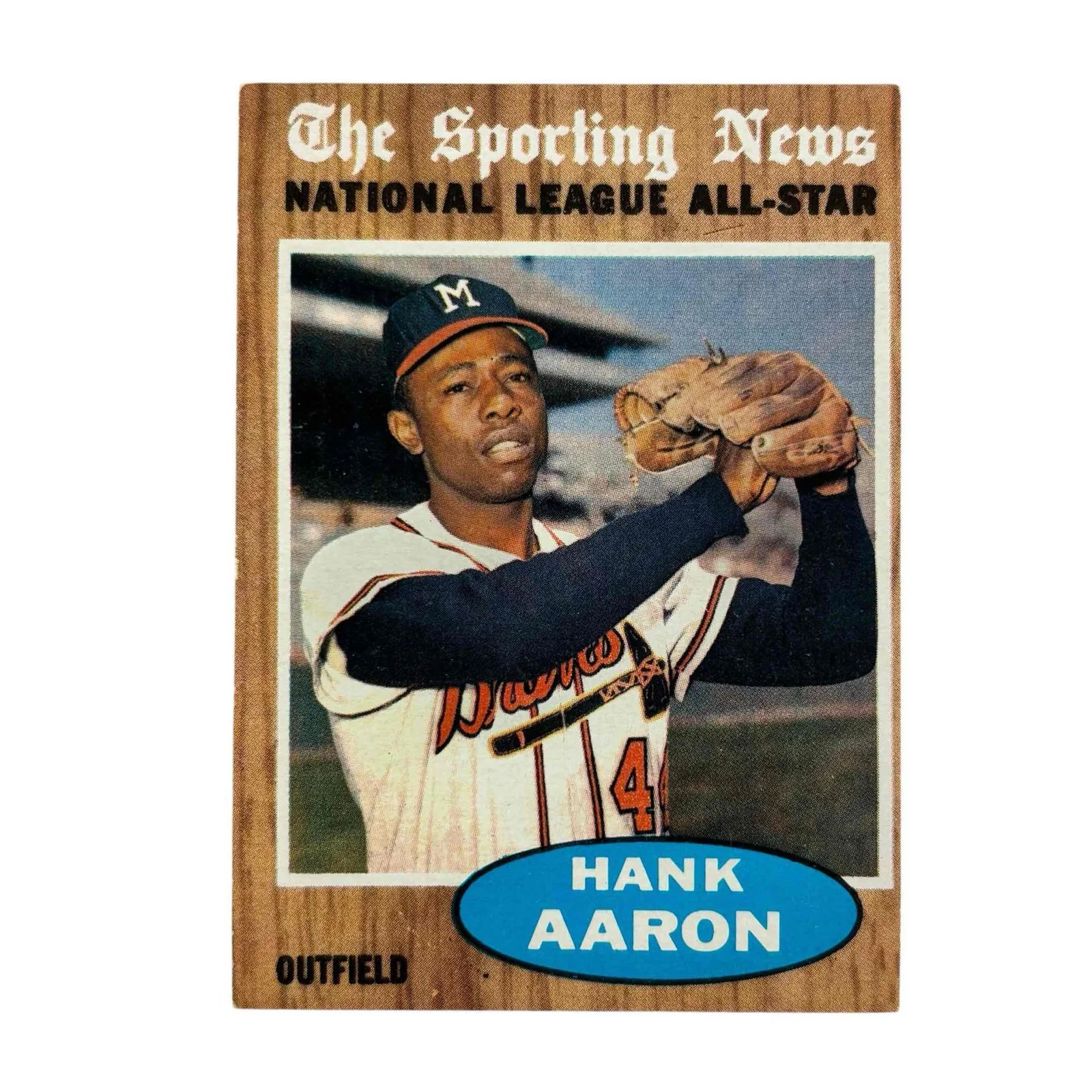 1962 Topps #394 Hank Aaron All-Star Card