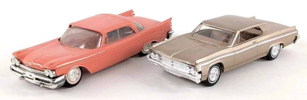 1963 Oldsmobile Starfire and 1959 Chrysler Desoto Promo Cars