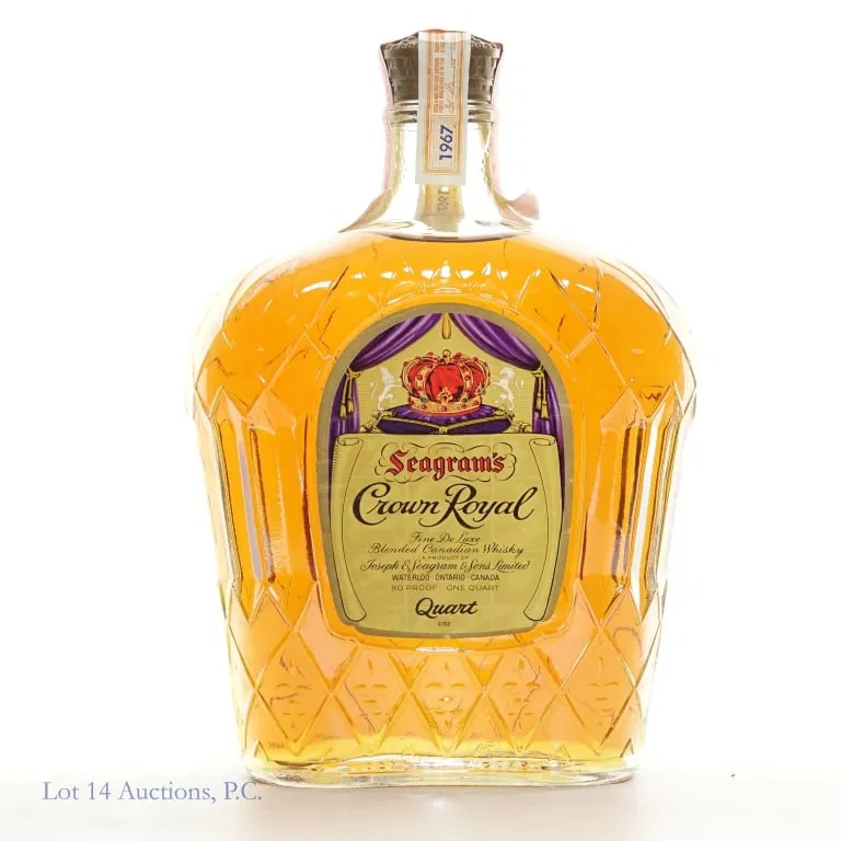 1967 Seagram's Crown Royal Blended Canadian Whisky