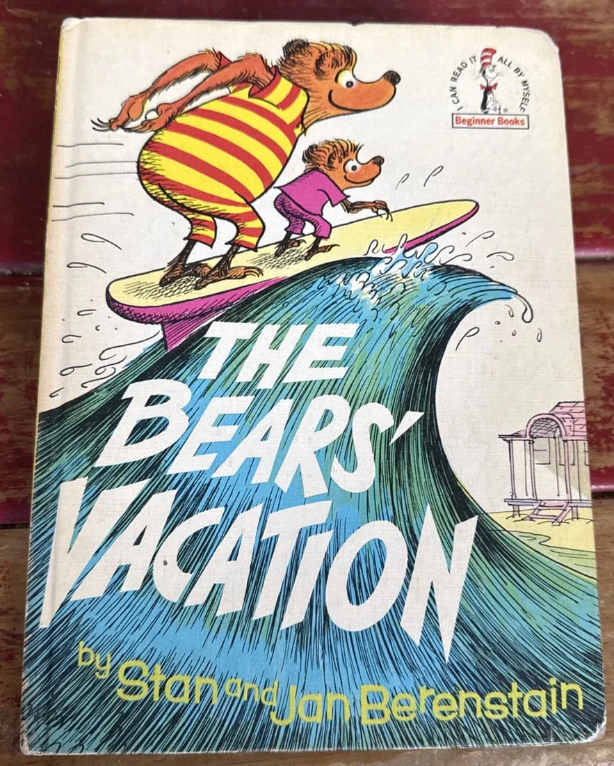 1968 The Bears’ Vacation Stanley & Jan Berenstain 1st Ed/Print BC Random House
