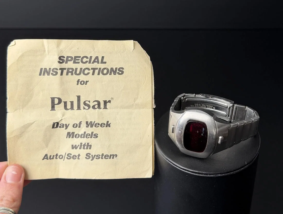 1970s Pulsar 402 Time Computer LED Watch