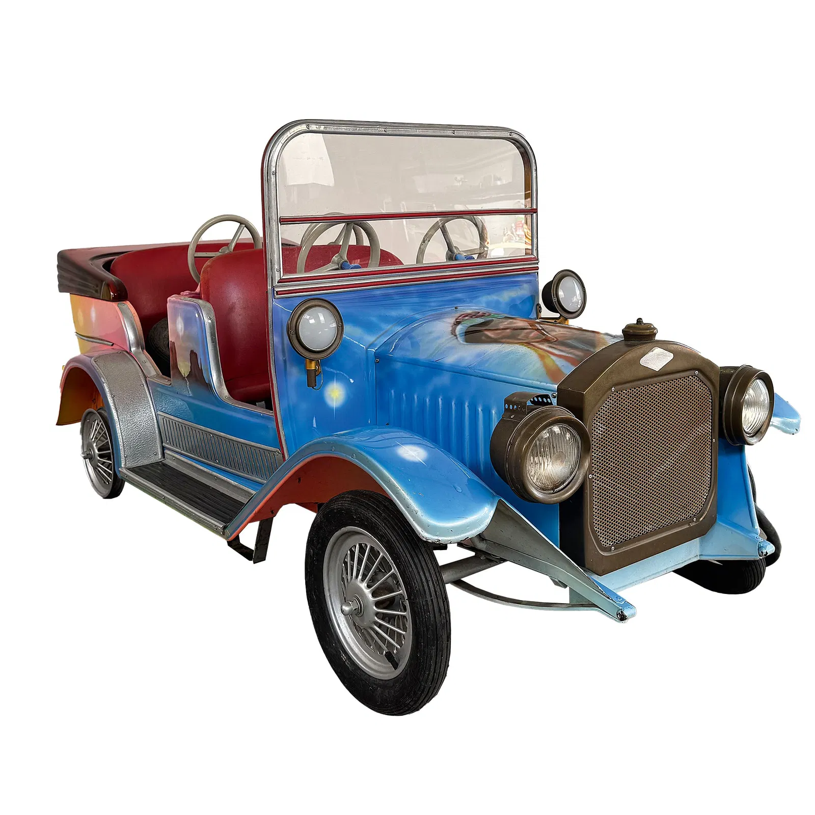 1974 Autopede Ford Model T Carousel Car in Native American Theme