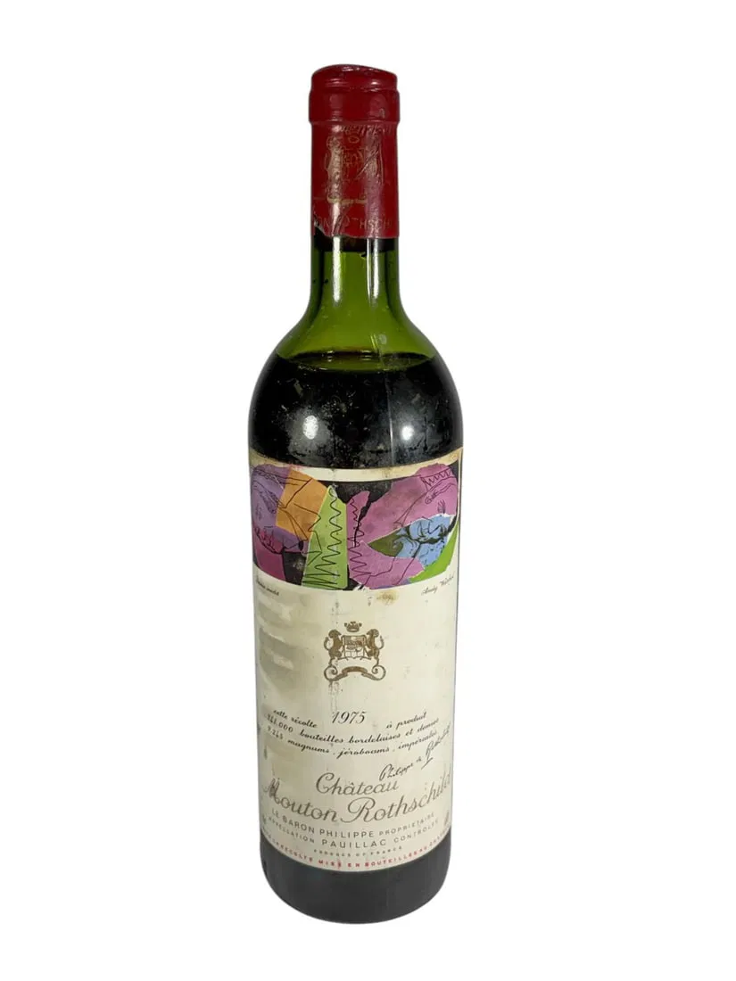 1975 Chateau Mouton Rothschild by Andy Warhol