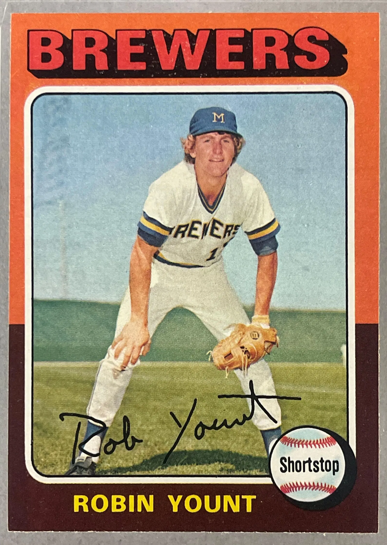 1975 Topps Robin Yount #223 Rookie