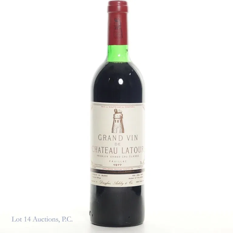 1977 Grand Vin de Chateau Latour, Pauillac, France