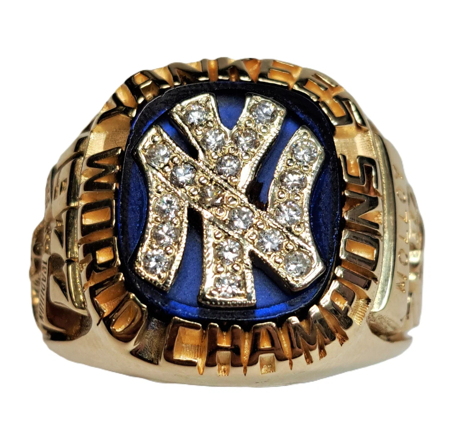 1977 New York Yankees World Series 14k Yellow Gold Ring 34.2g
