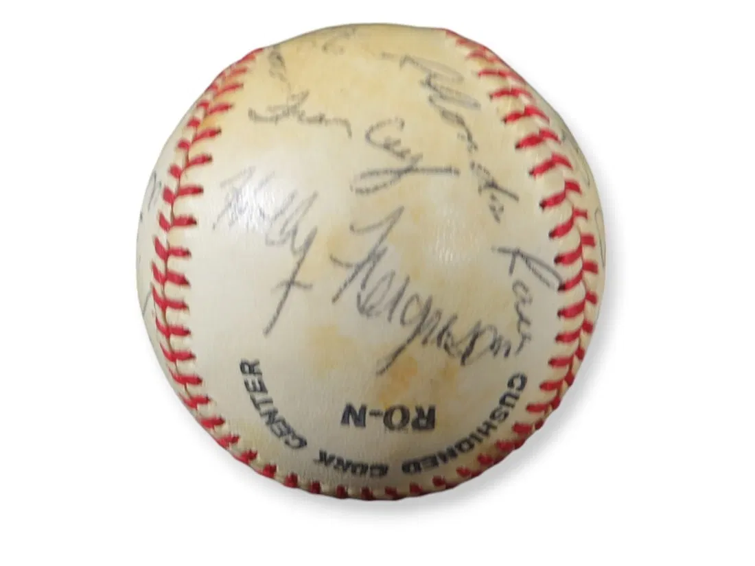 1979-80 Los Angeles Dodgers Wives Autographed Baseball JSA Authenticated