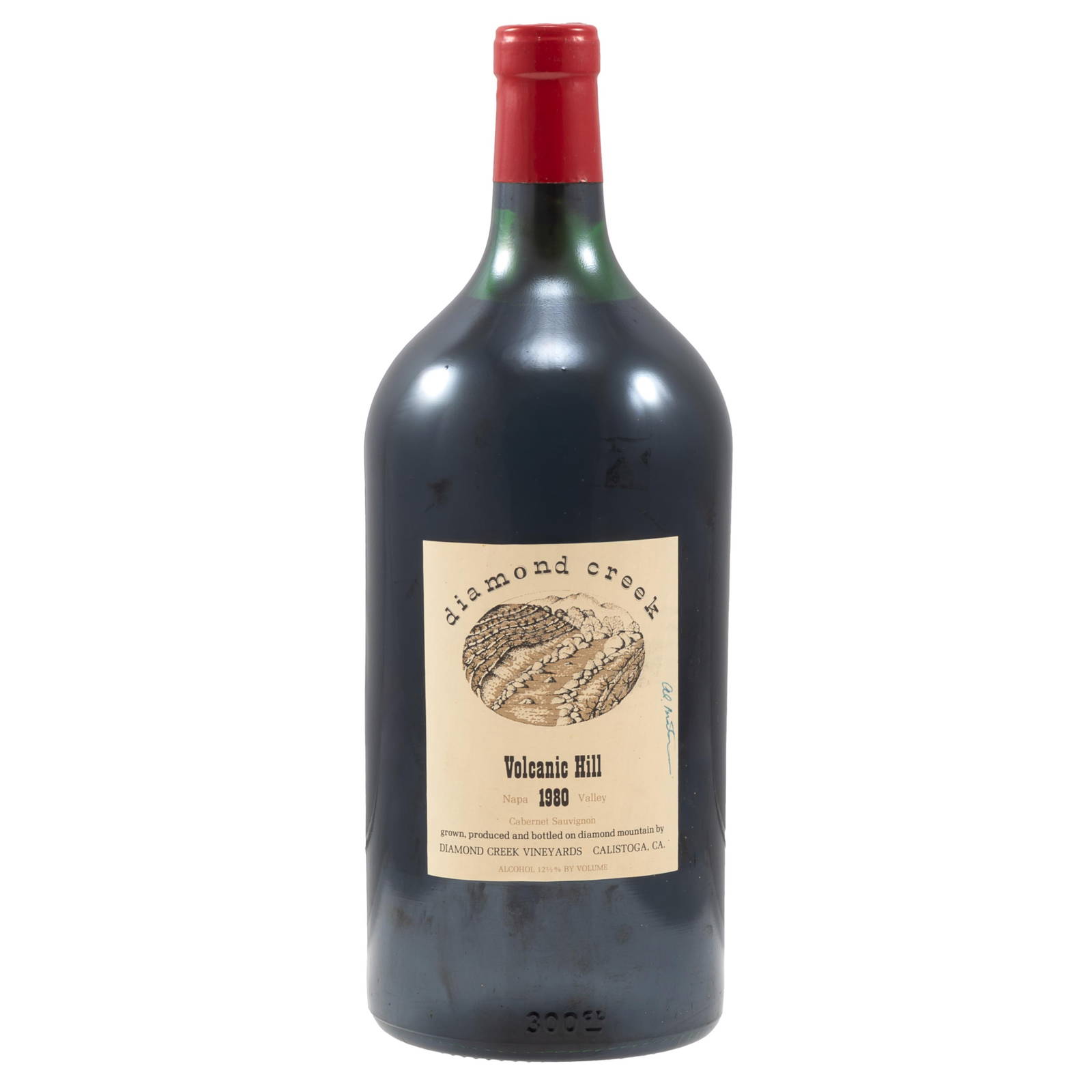 1980 Diamond Creek Volcanic Hill Cabernet Sauvignon Double Magnum