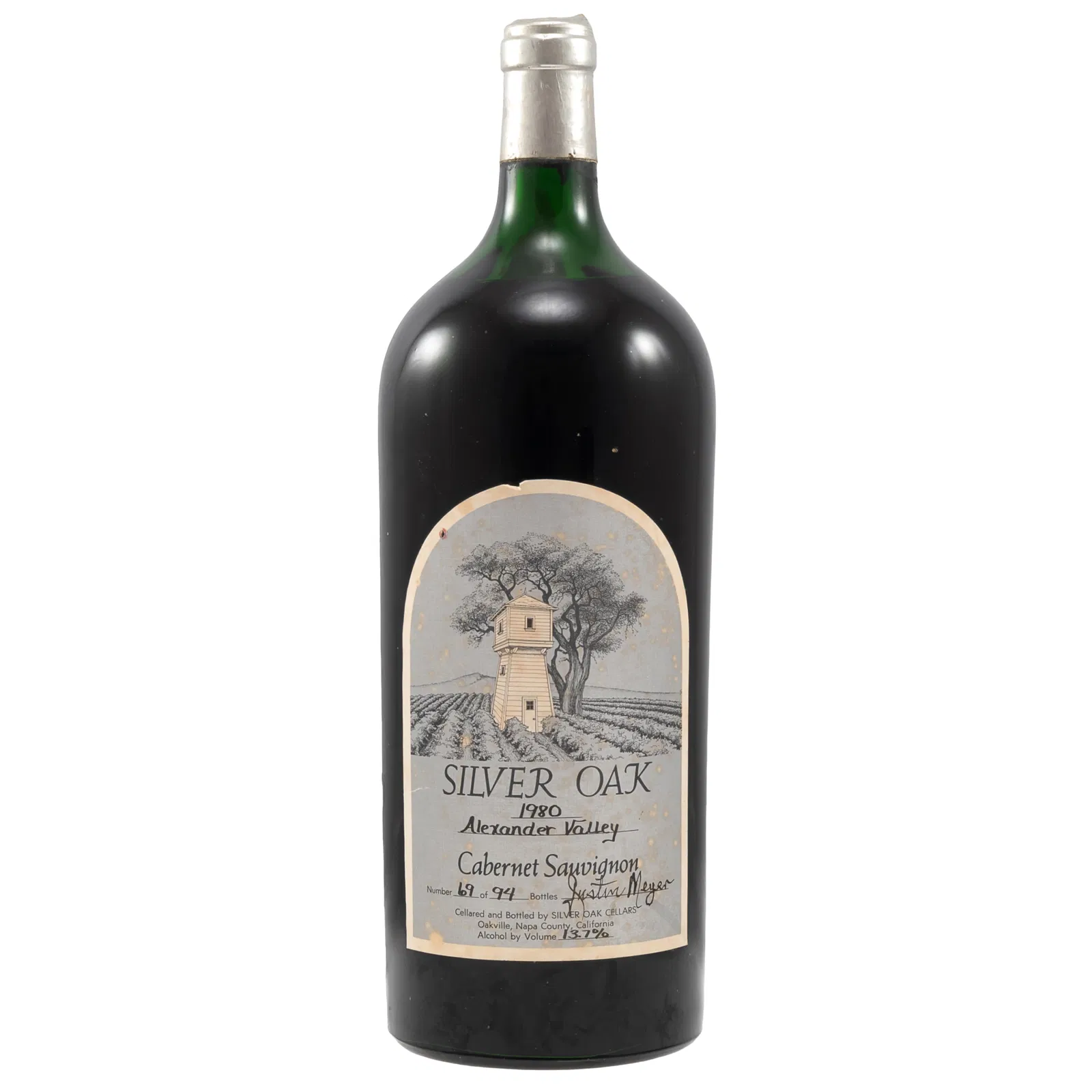 1980 Silver Oak Cellars Alexander Valley Cabernet Sauvignon Imperial