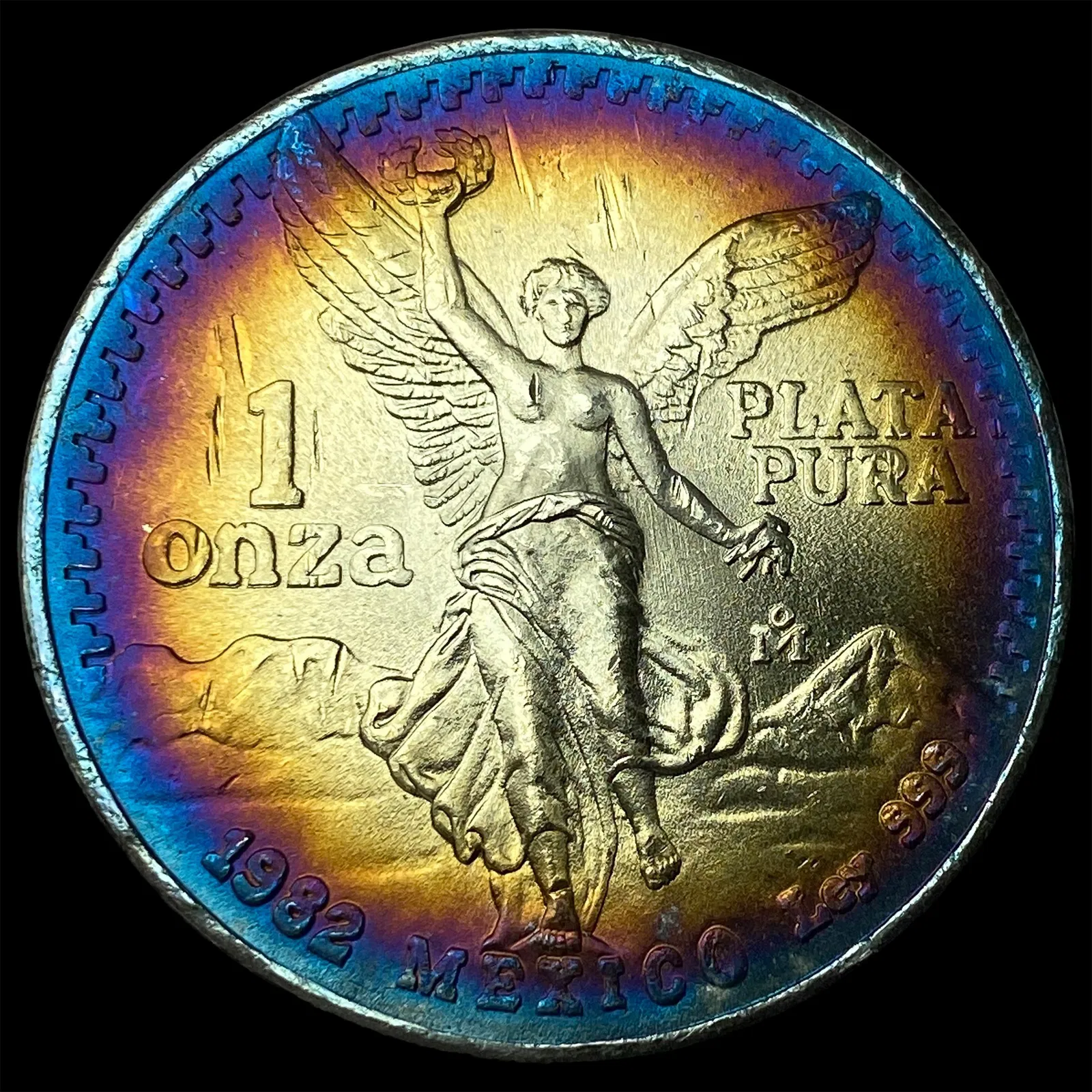 1982 Mexico Silver 1 Onza Libertad SUPERB GEM BU