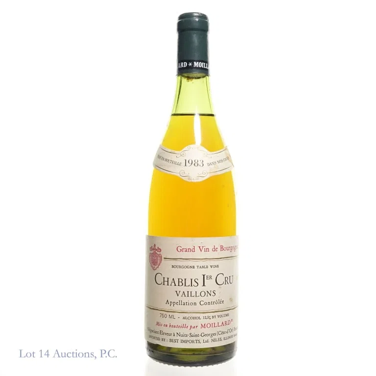 1983 Moillard Vaillons Chablis Premier Cru
