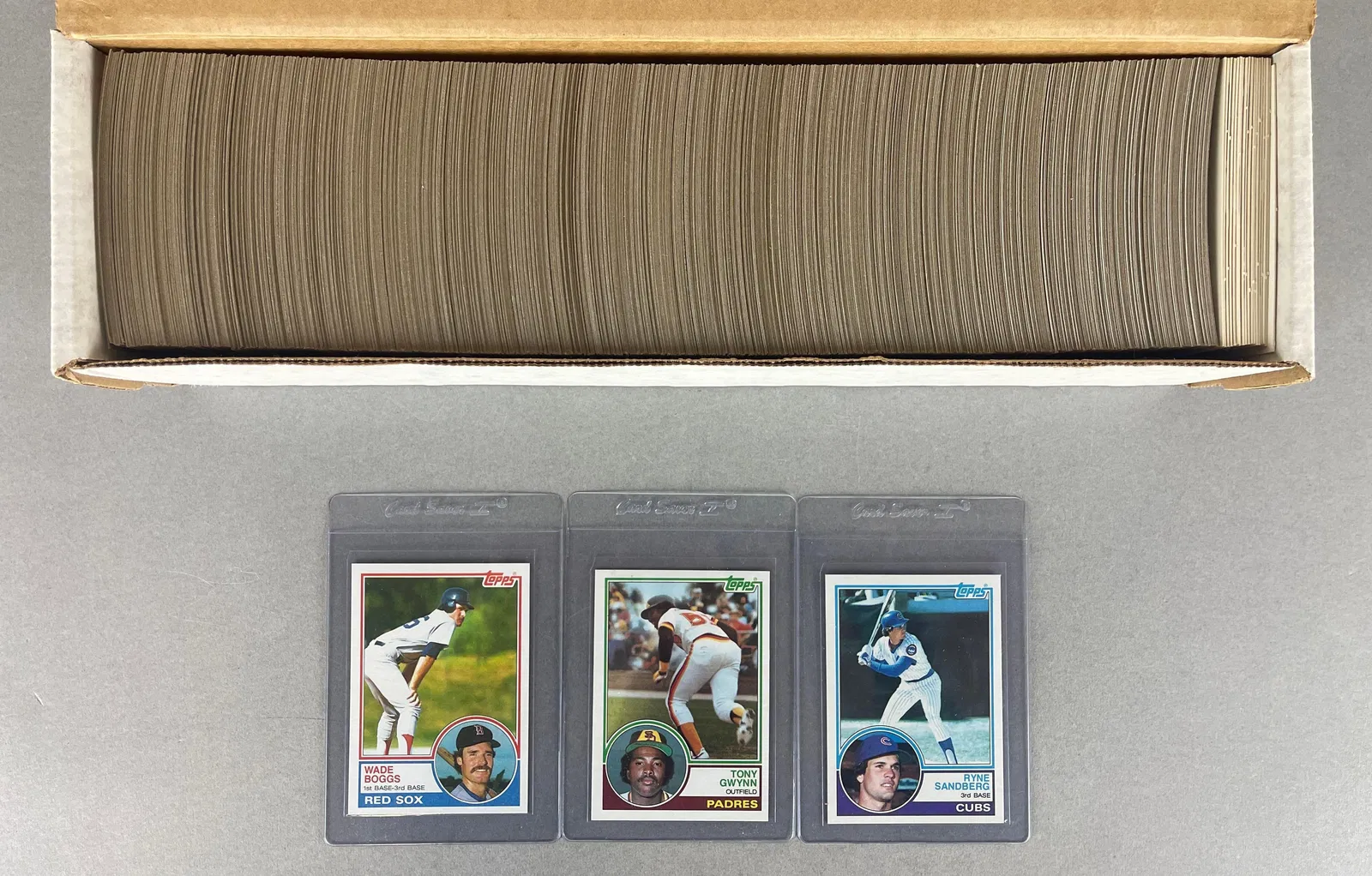 1983 Topps Baseball Complete High-Grade Set