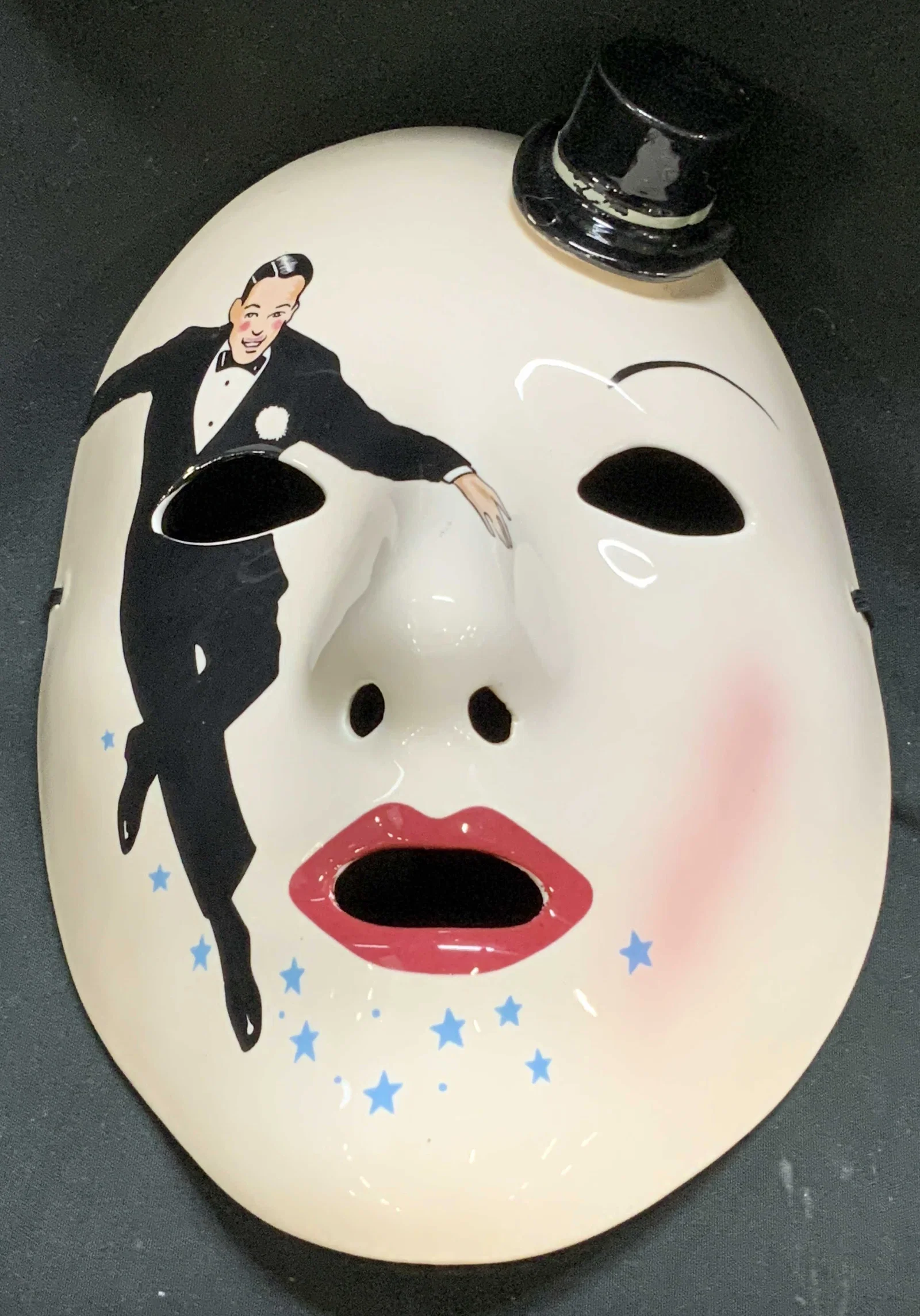 1983 Vandor Pelzman Designs Ceramic Mask
