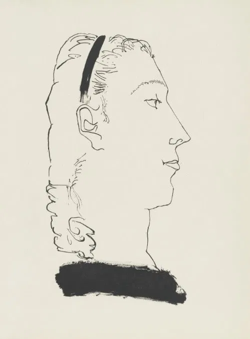1985 Picasso Heliogravure 3 Lady's indifference