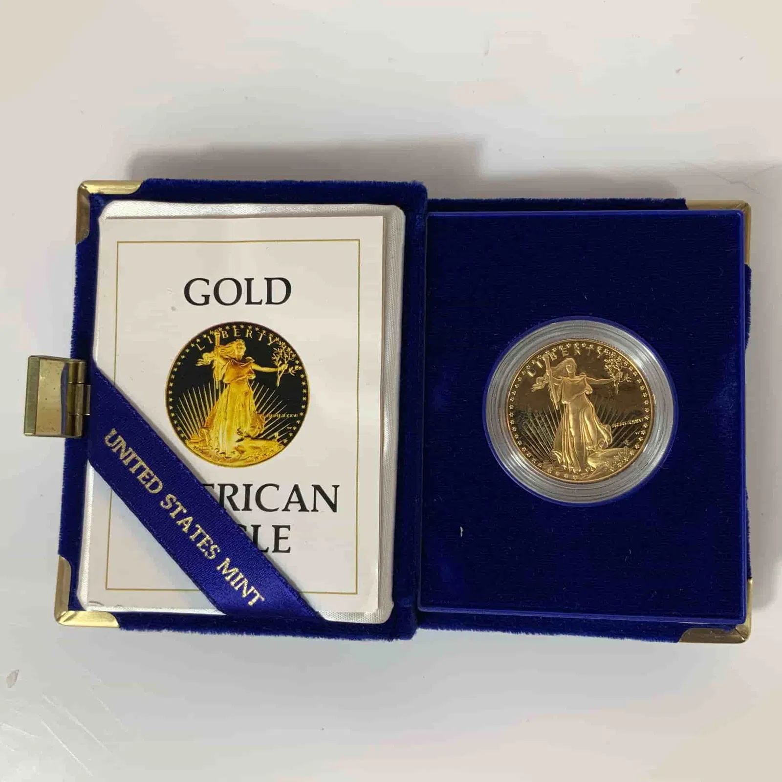 1986 W American Gold Eagle Fifty Dollars Proof Coin