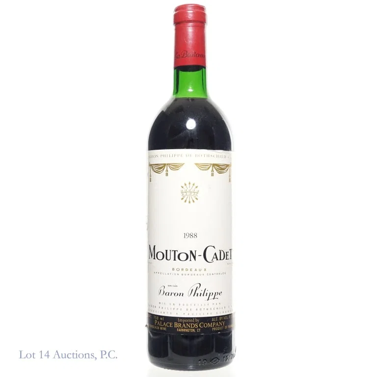 1988 Mouton-Cadet Bordeaux Wine
