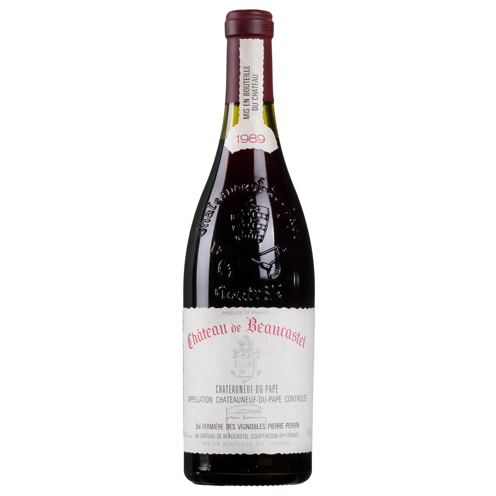 1989 Chateau de Beaucastel Chateauneuf - du - Pape