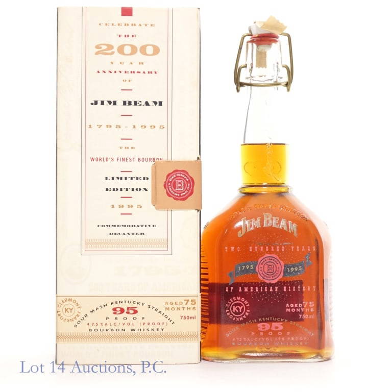 1995 Jim Beam 200 Year Anniversary Bourbon