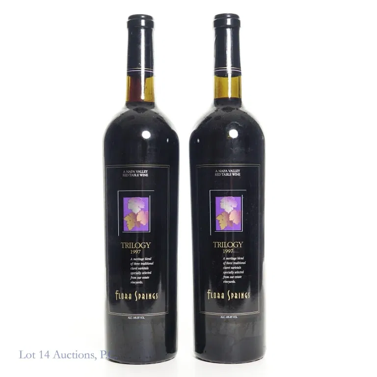 1997 Flora Springs Trilogy Red Wine, Napa (2)