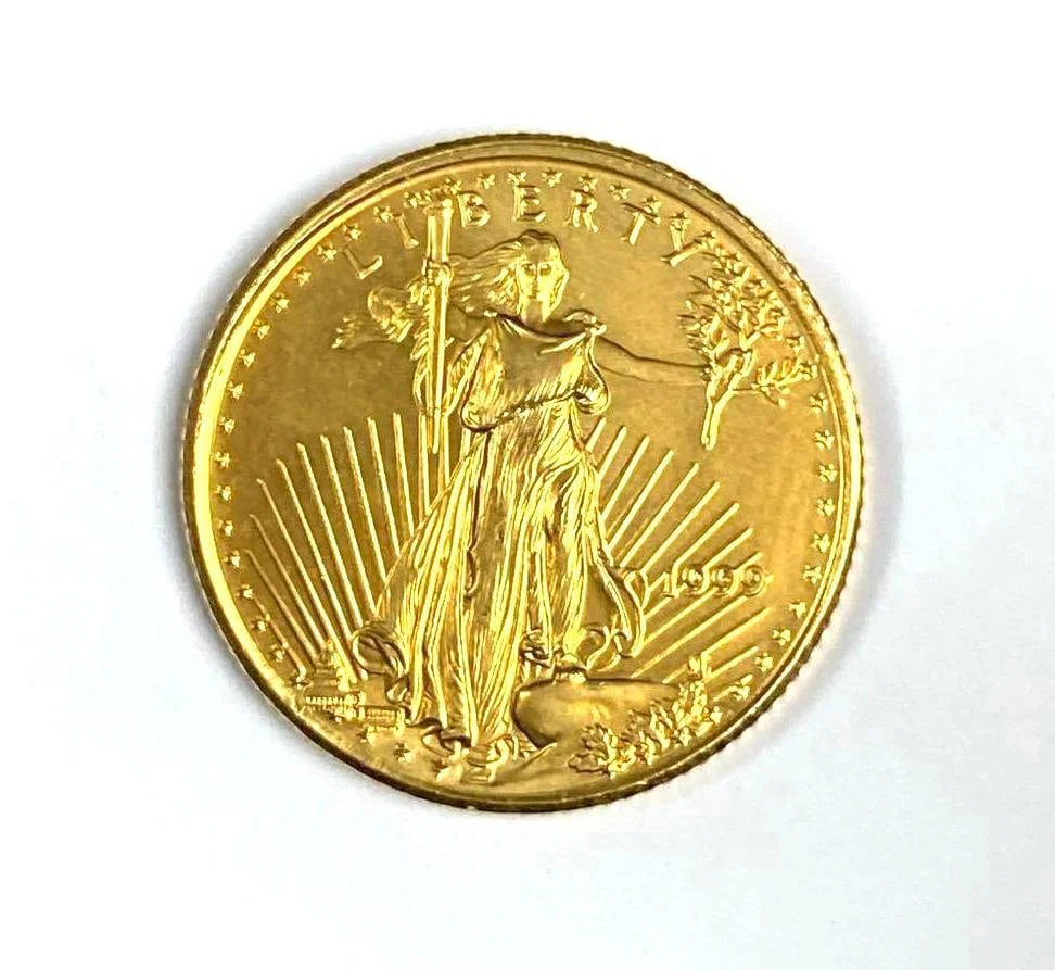 1999 US Mint $5 1/10th oz American Gold Eagle