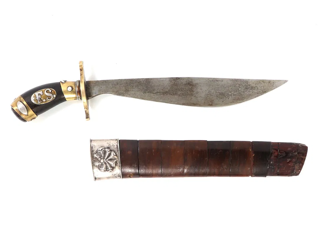 19th-20th C. Philippines Visayan Left Handed Tenegre Dagger