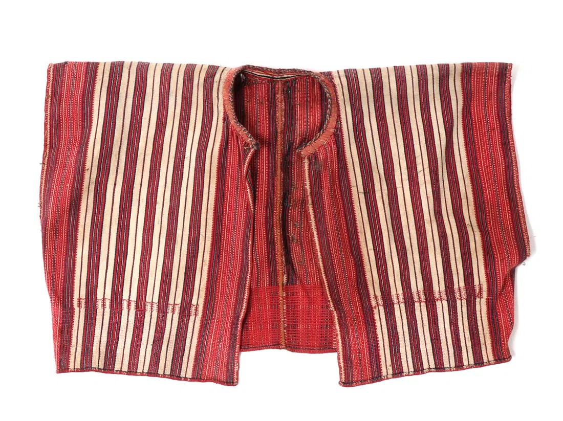 19th C. Philippines North Textile Vest