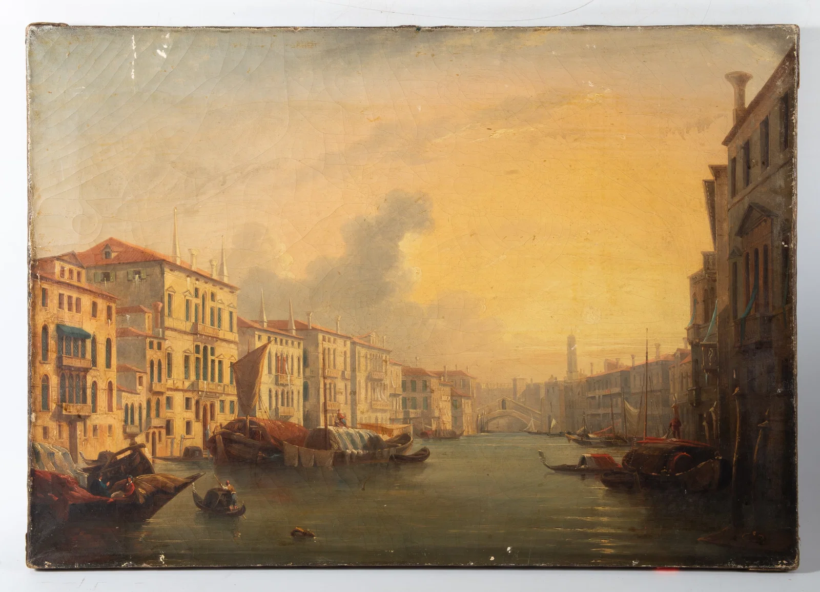 19TH CENTURY VENETIAN CANAL SCENE