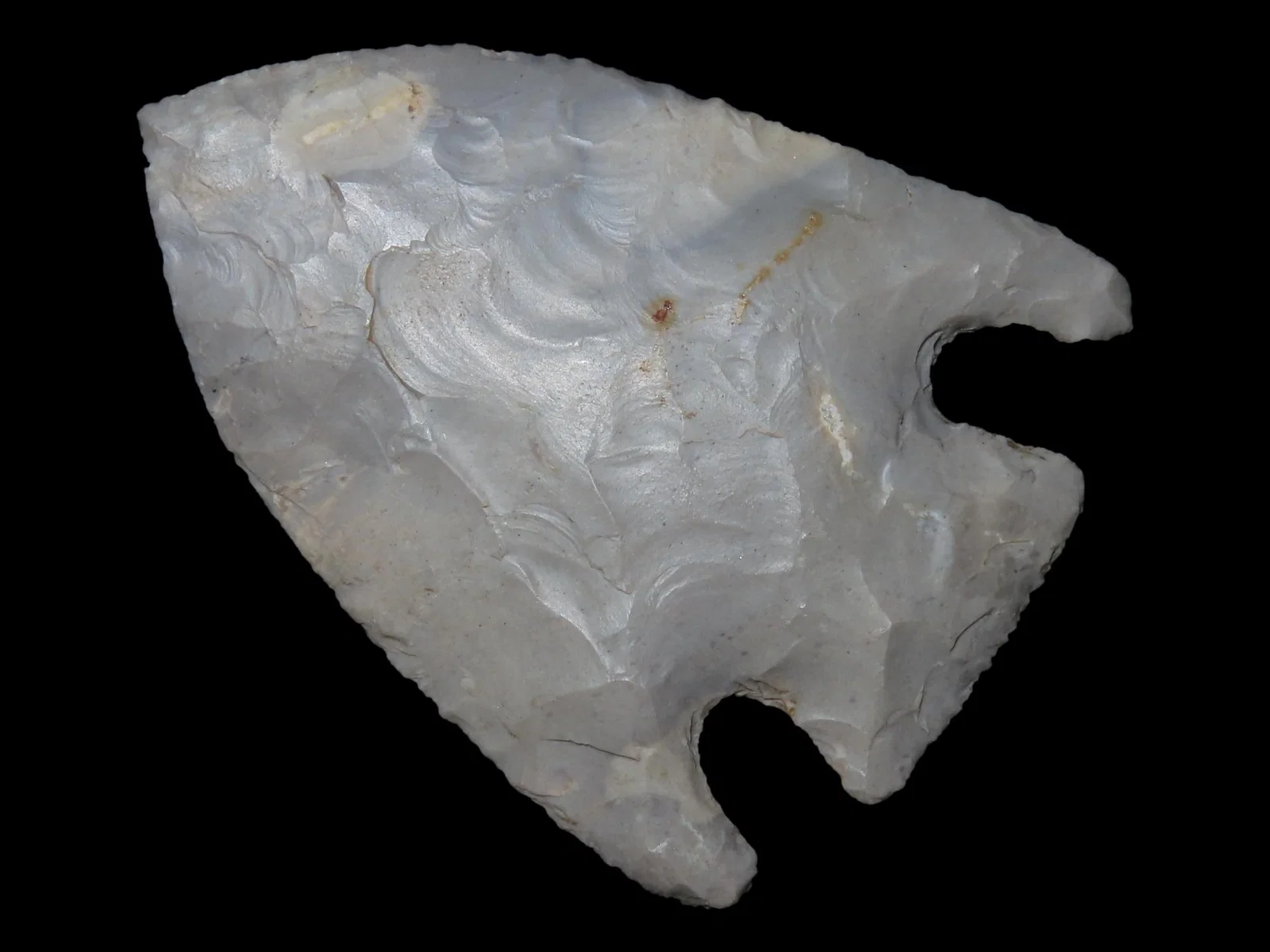 2 1/2" x 1 7/8" Smith made of Hornstone Chert, Motley / Leithoff COA, Southern Missouri
