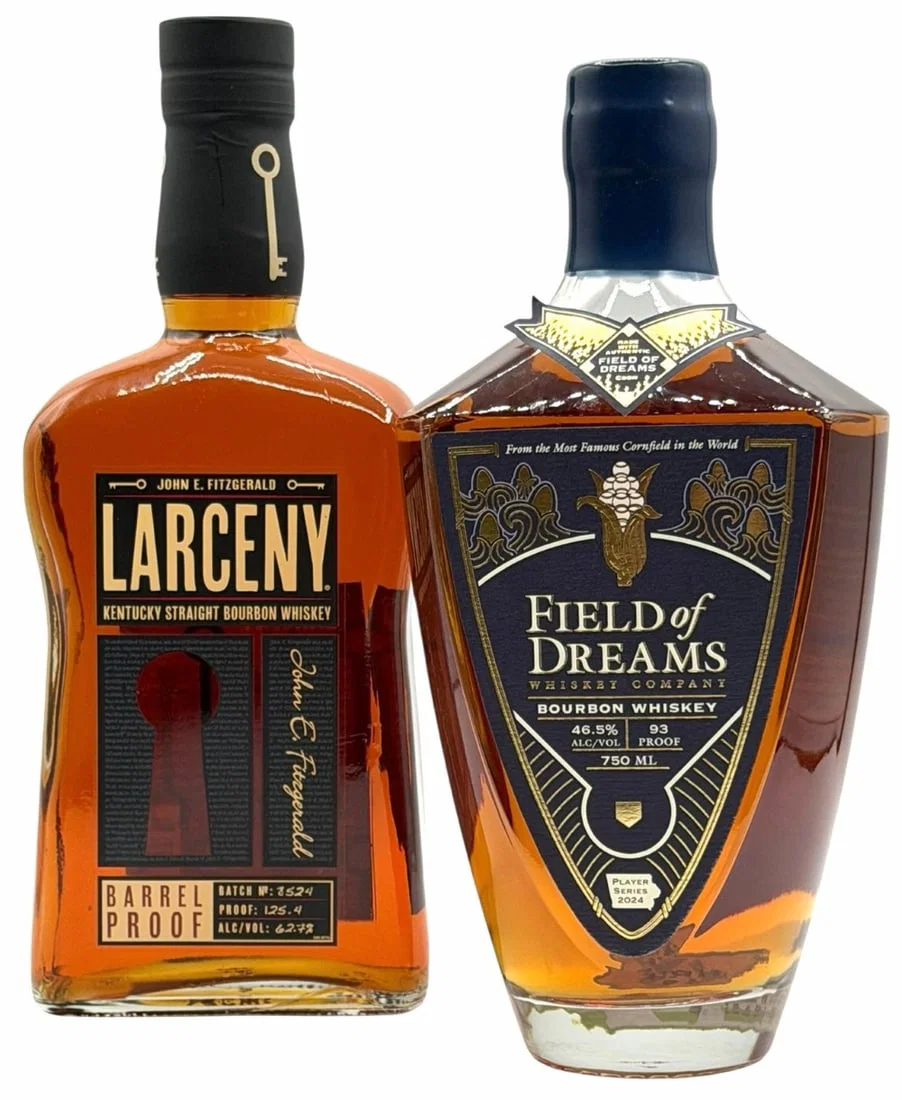 (2) 2024 Field Of Dreams Bourbon 93 Proof 750ML & 2024 Larceny Barrel Proof Bourbon 125.4 Proof