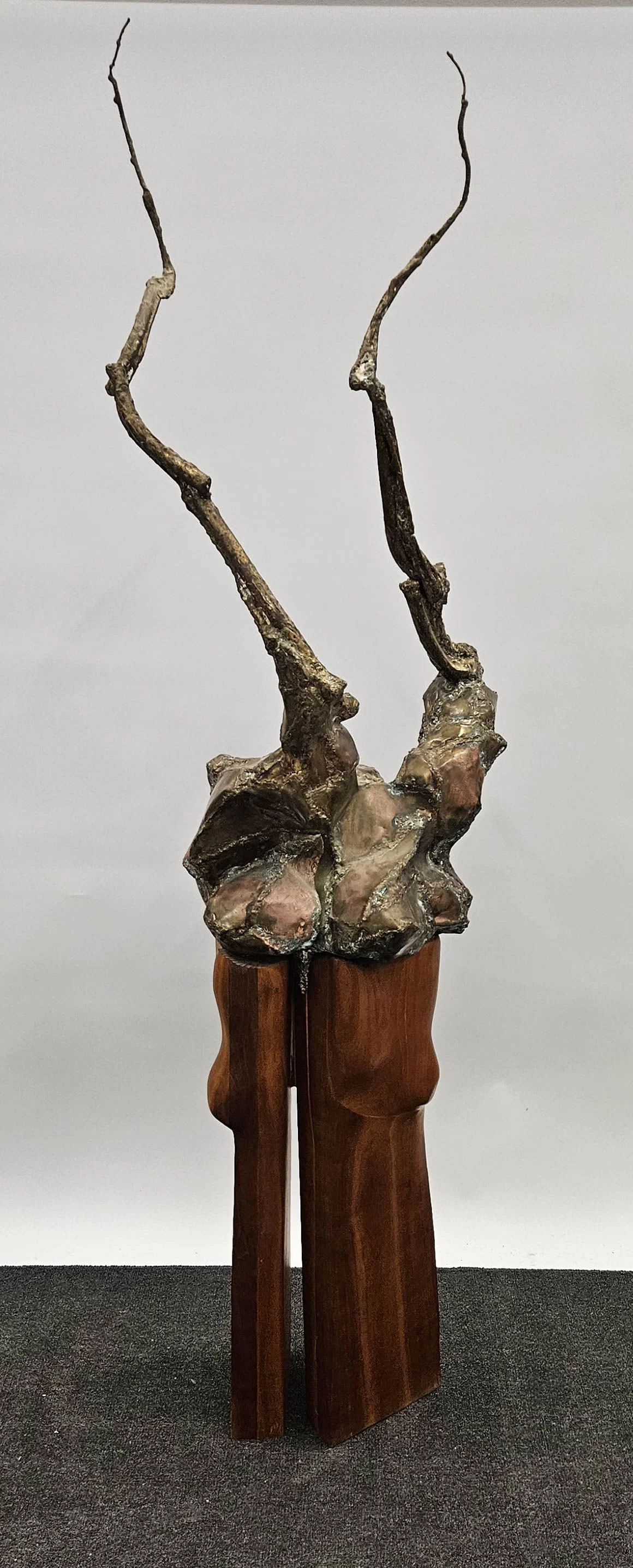 (2) BRUTALIST SCULPTURES by JIM PAULSEN