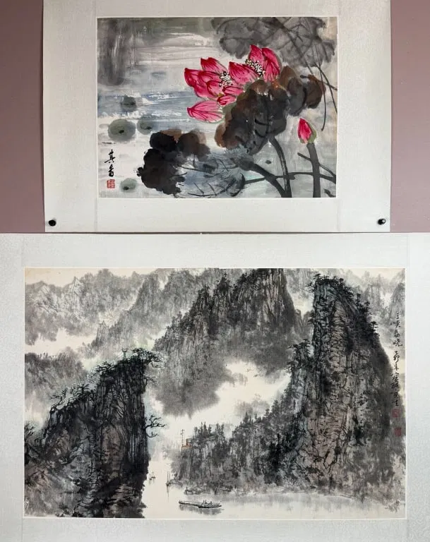 2 Chinese Paintings from Various Artists
