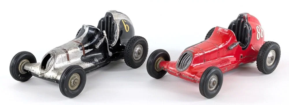 (2) Roy Cox Thimble Drome Racer Tether Car