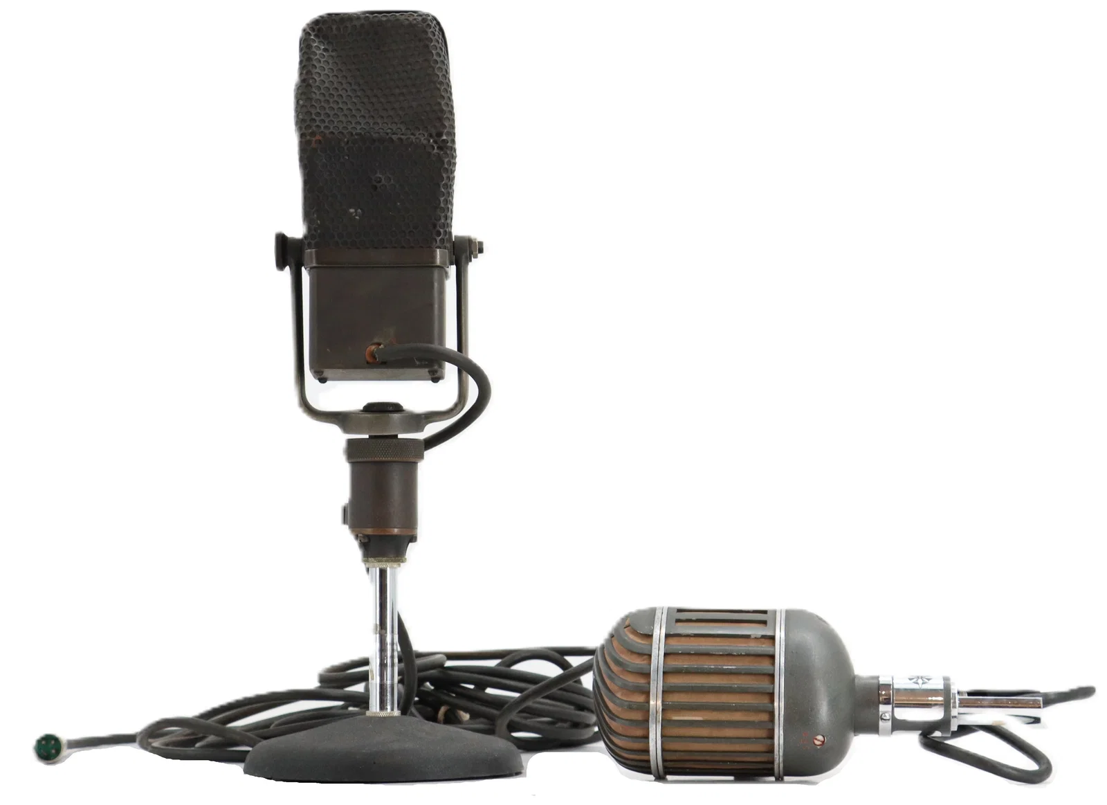 (2) Vintage Altec 639B "Birdcage" Microphones