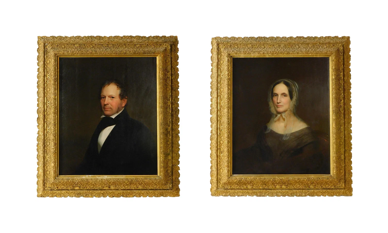 (2) William Allen Wall Portraits