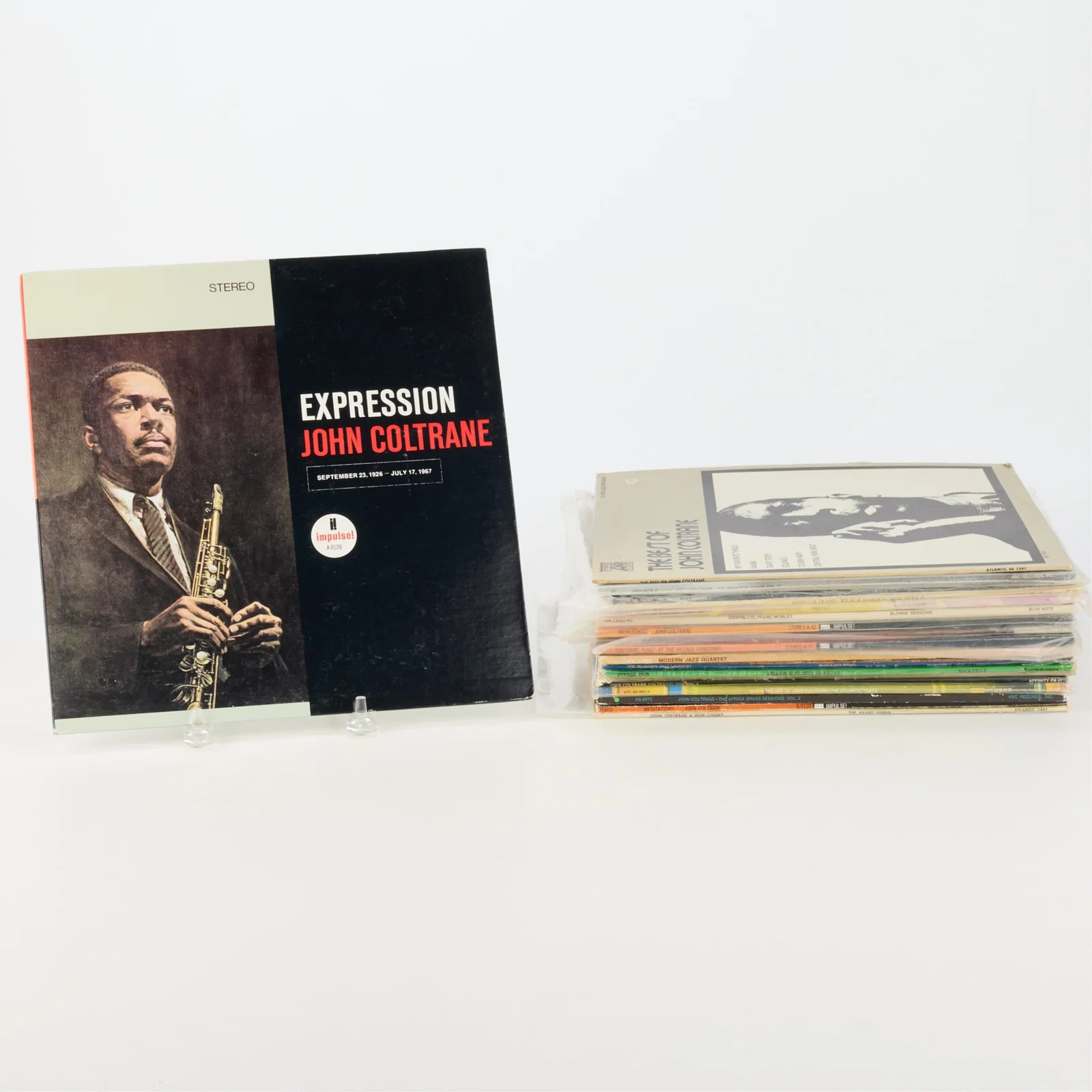 20 John Coltrane & Other Vinyl LP Records