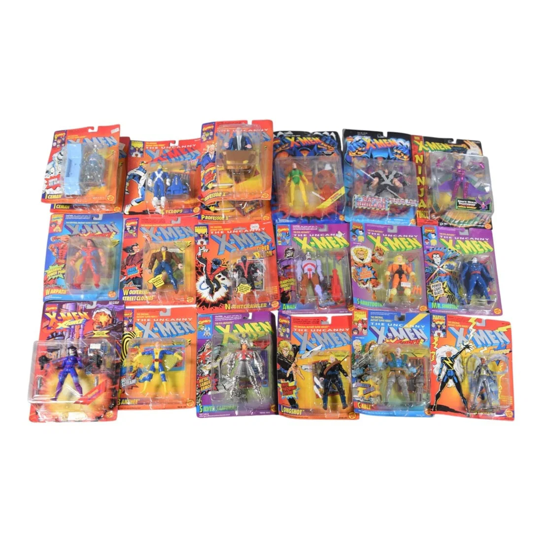 20 Marvel Toy Biz Uncanny X-Men and X-Force Action Figures