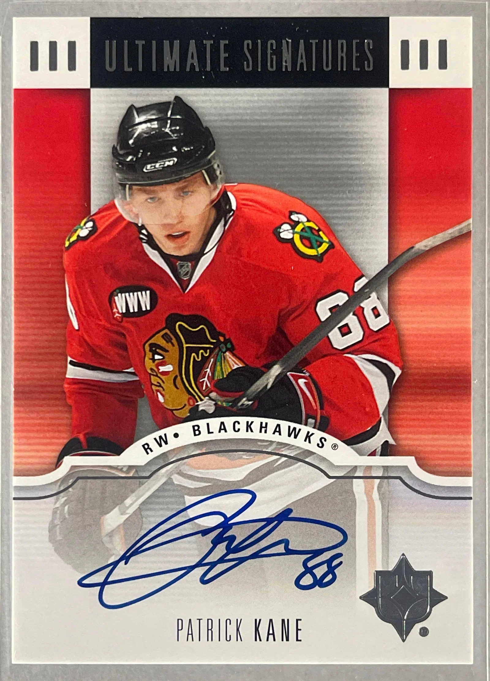2007 - 08 Ultimate Collection Signature Patrick Kane #US-PK