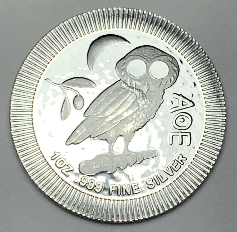 2021 NIUE $2 AOE 1 ozt .999 Silver