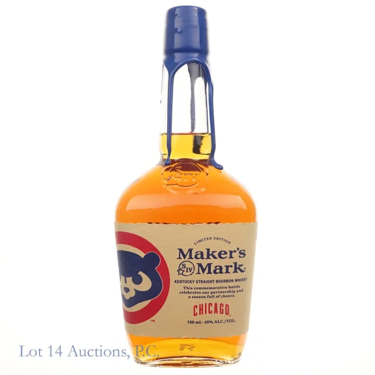 2025 Maker's Mark Chicago Cubs Bourbon