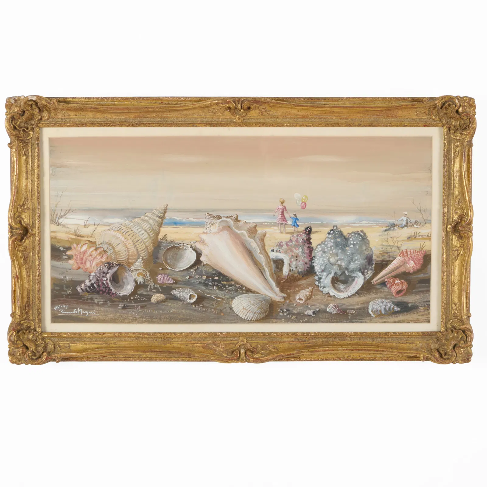 20th Century School: Beach Scene