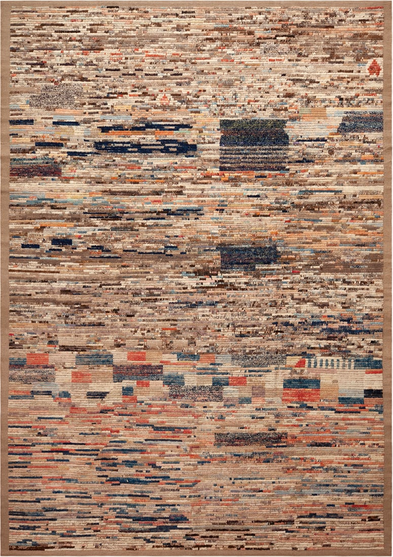 21st Century Modern Abstract Design Rug 13 ft 4 in x 9 ft 3 in (4.06 m x 2.82 m)