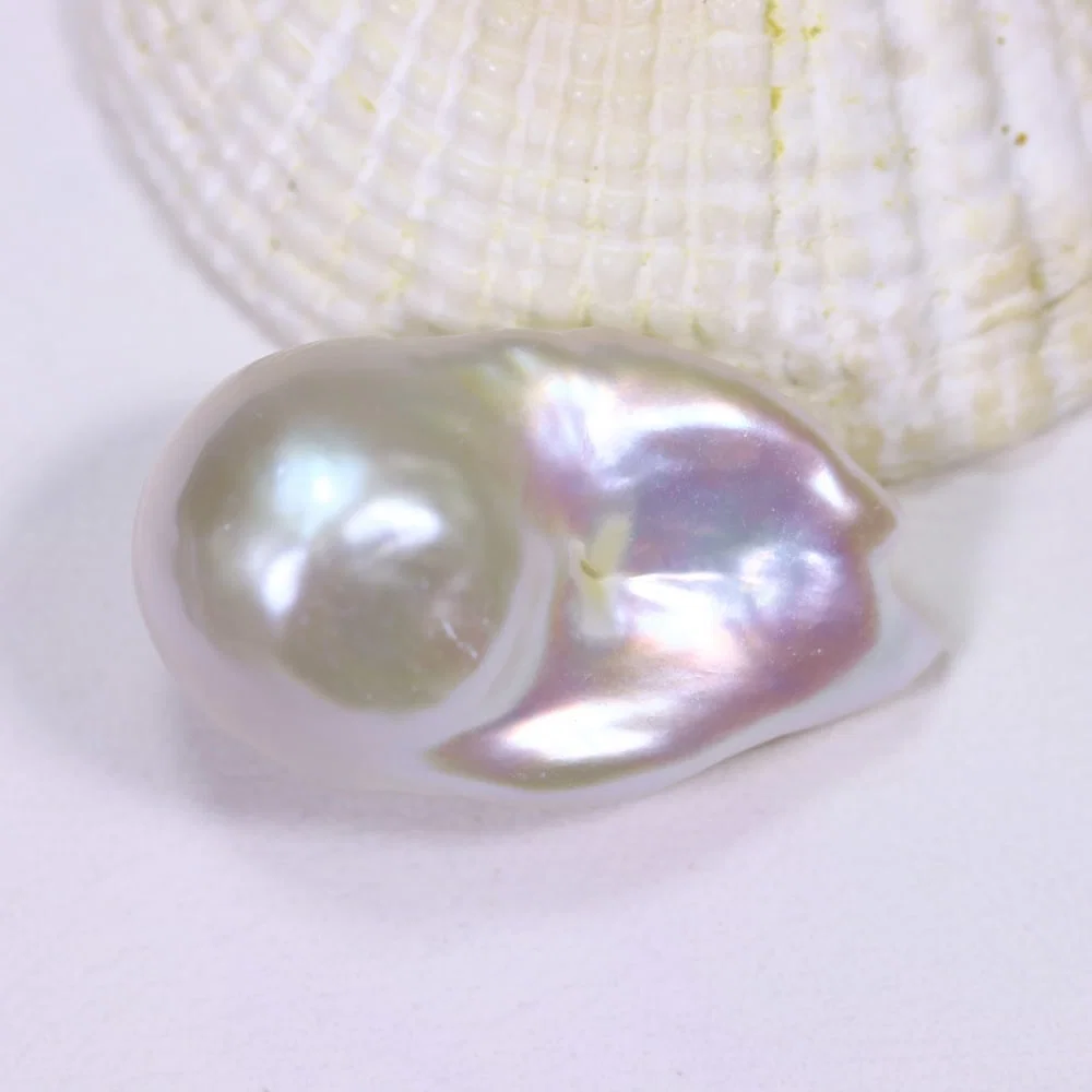 22.62Ct Freshwater Keshi Pearl - No Hole Drill - Approx 24x14x12mm , 816E