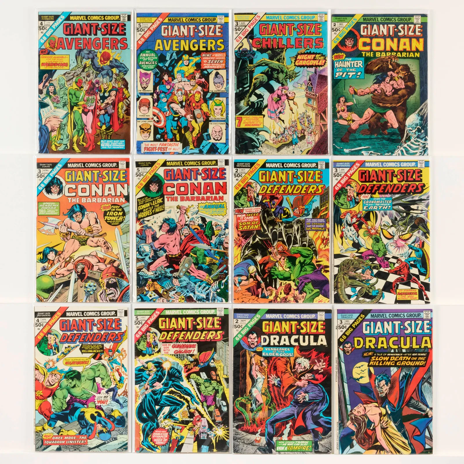 24 Marvel Comics Giant-Size Group