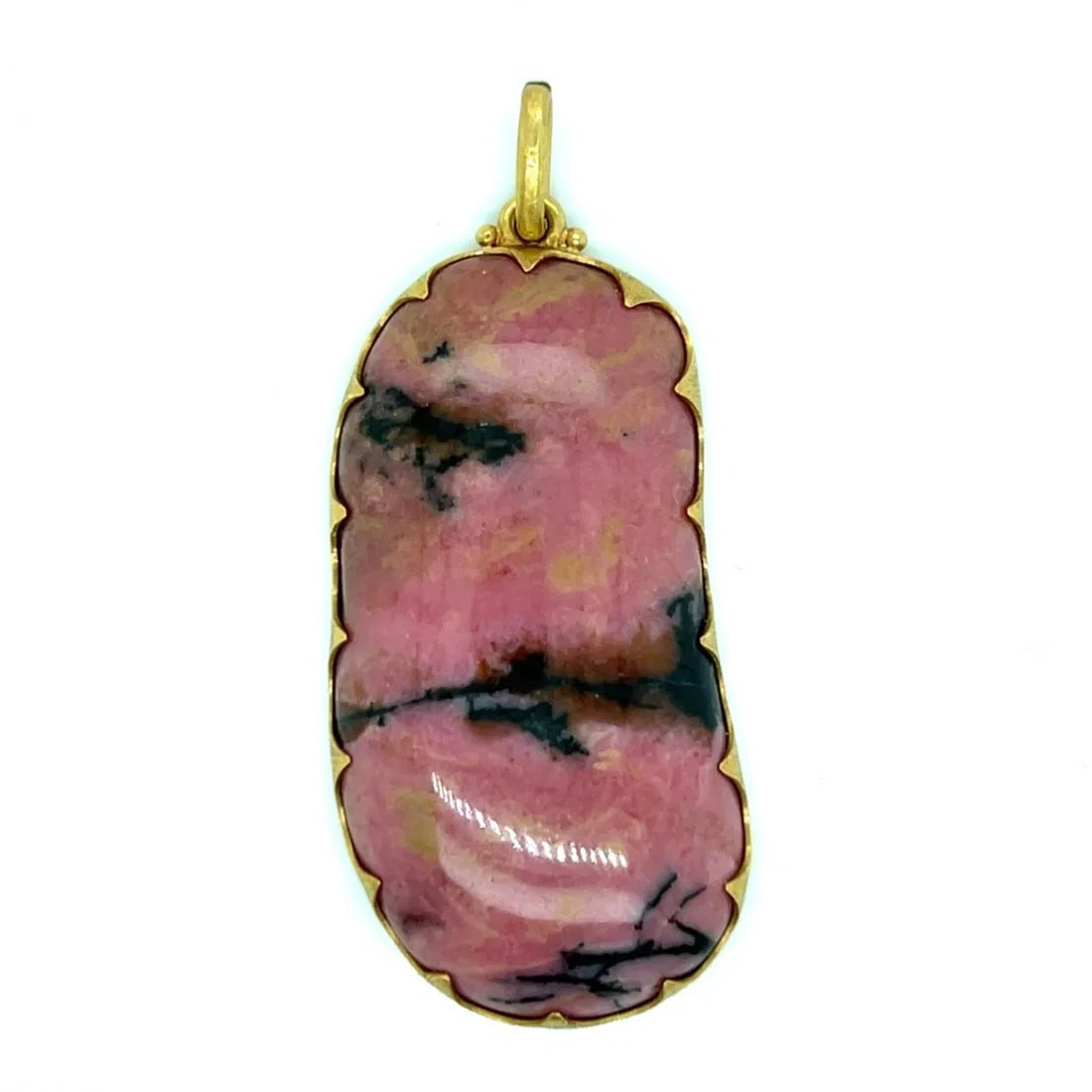 27.8g 18K Yellow Gold Pendant by Buccellati 2.5 Inch Length