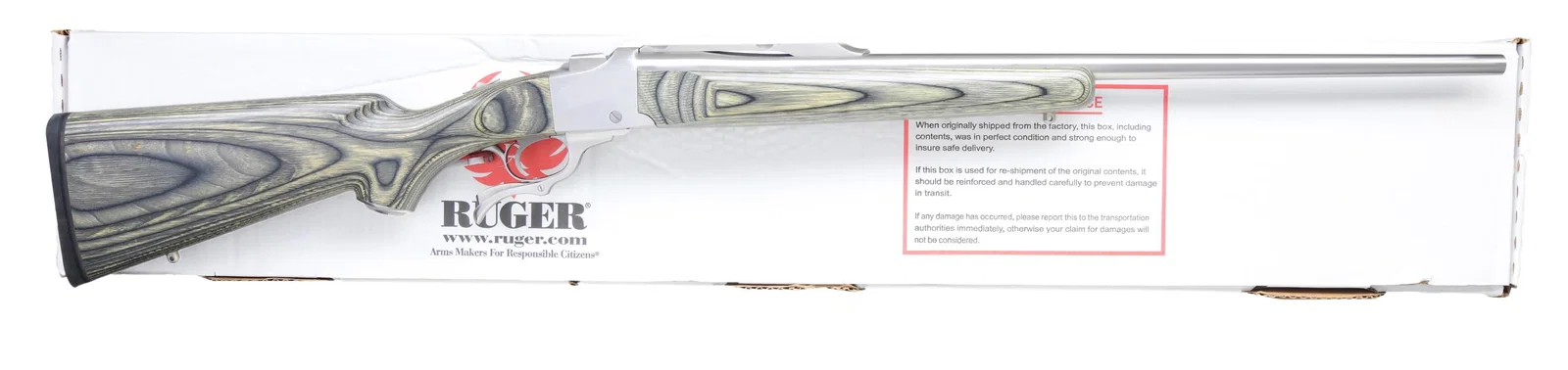 300 WIN. MAG. RUGER NO. 1 STAINLESS LAMINATE