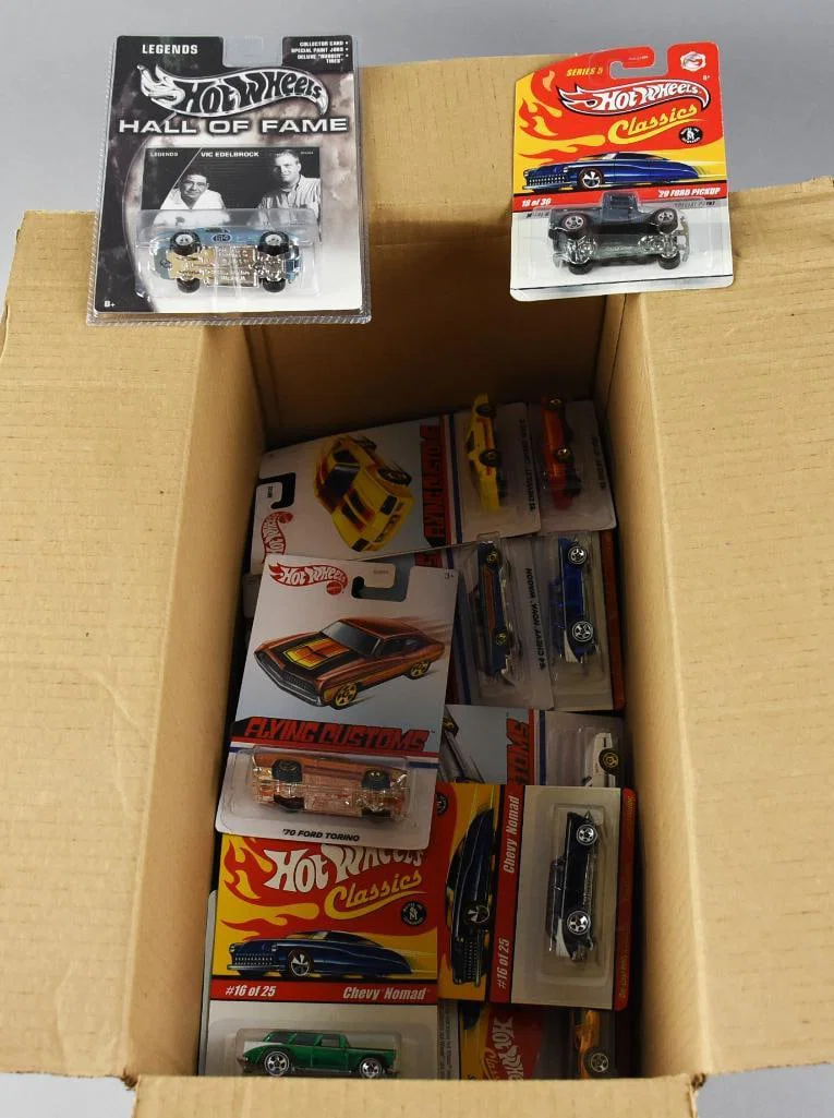 (36) 2000s Hot Wheels Exclusives Diecast MOC NOS