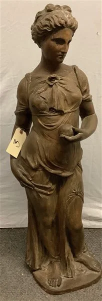38" Terra Cotta Figure
