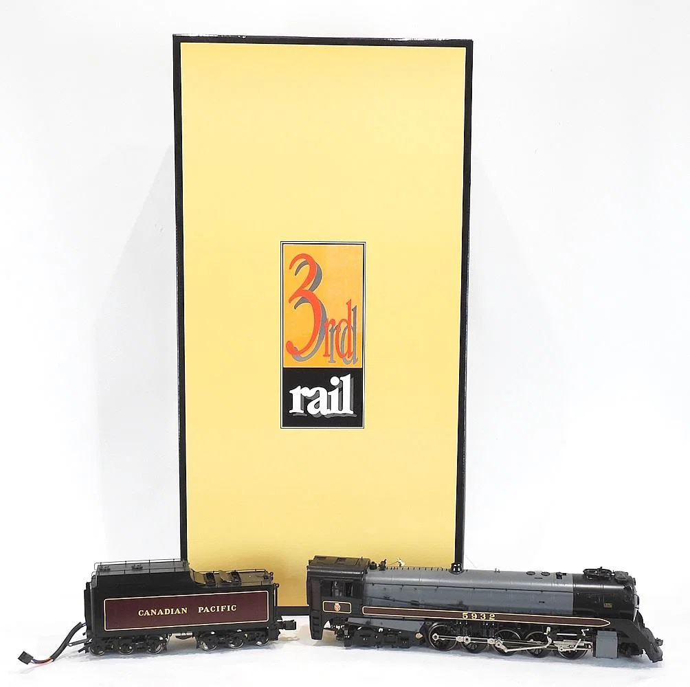 3rd Rail O Scale Brass Locomotive # 5932, "Canadian Pacific", Original Box.