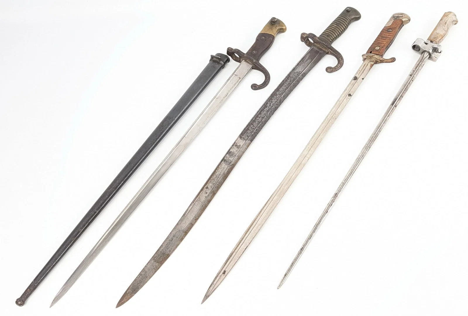 (4) Various Model French & German Bayonets