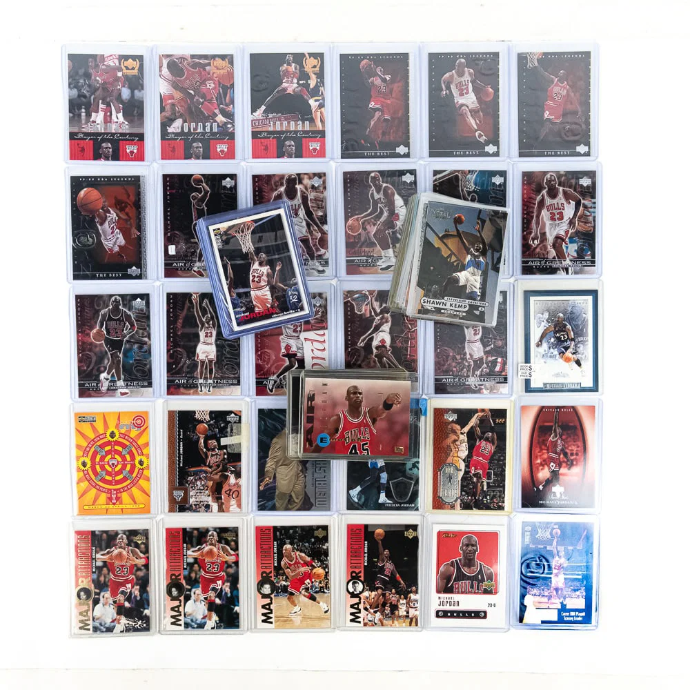 (45) Assorted Michael Jordan NBA Cards & All Stars